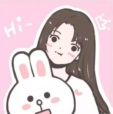 卡通闺蜜头像四人