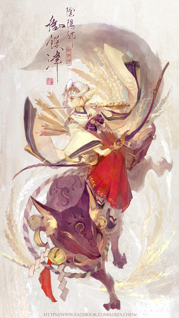 阴阳师 御馔津 绘师:loiza(pixiv id=1415966)本作品pixiv id=