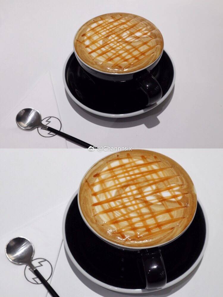 焦糖玛奇朵(caramel macchiato).