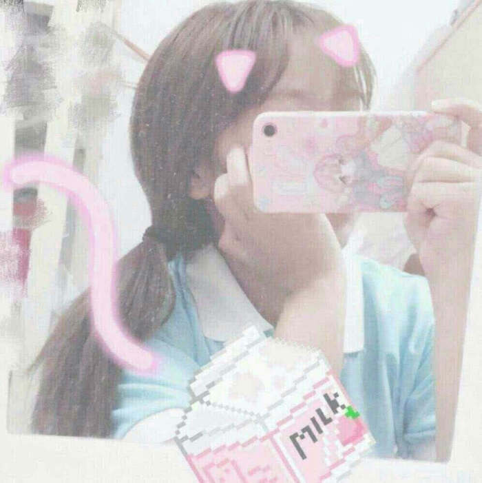少女心/贴纸/软妹/可爱/自截/女生头像