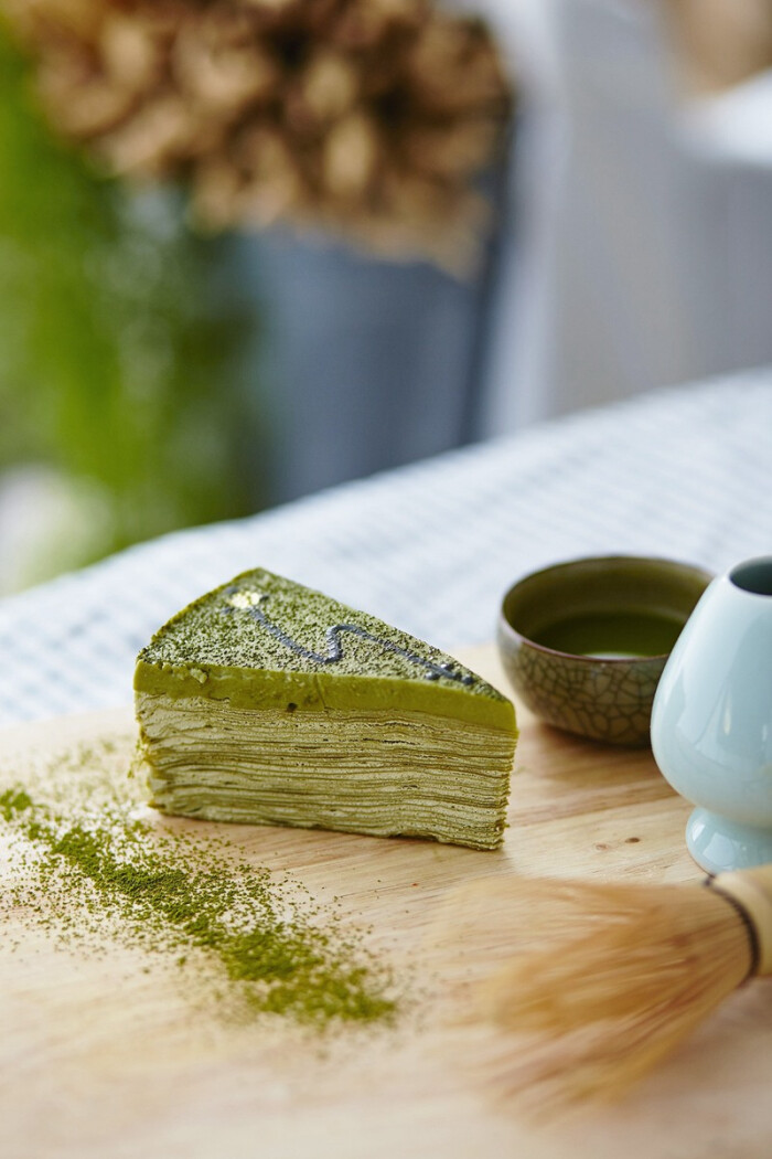 抹茶甜品图片
