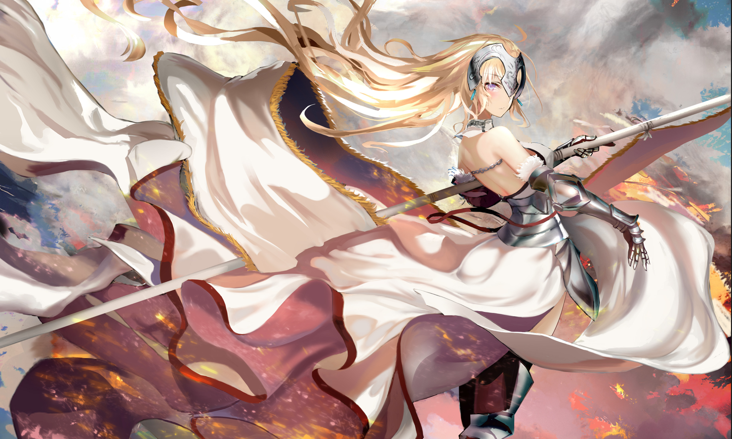 fate/grand order 贞德 绘师:聊刀斋(pixiv id=10623784) 本作品pixiv