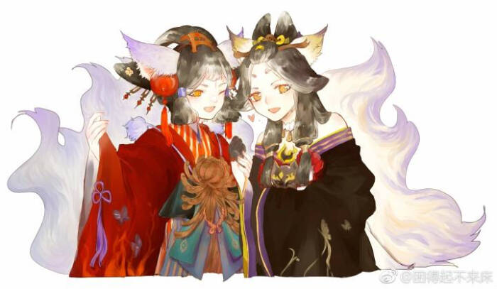 阴阳师玉藻前#图片出自微博以及水印,侵删.
