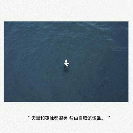 我还爱着,只是少了非在一起的执着.