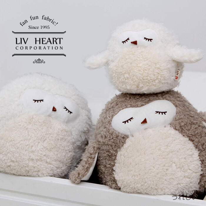 日本livheart 小鸟毛绒玩具