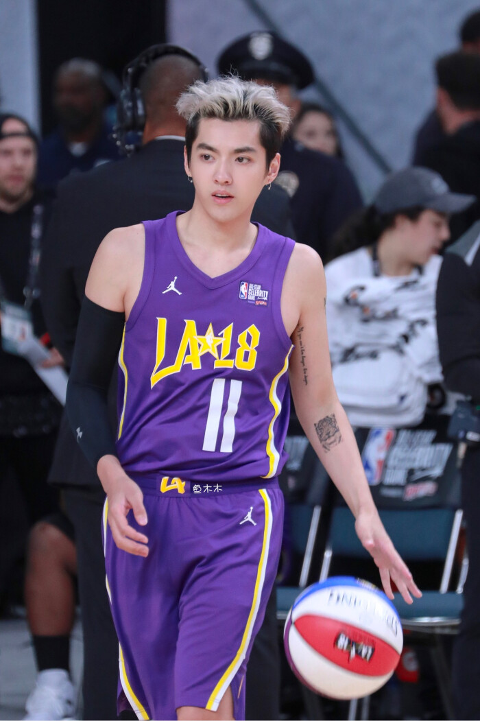 吴亦凡 20180217nba名人赛