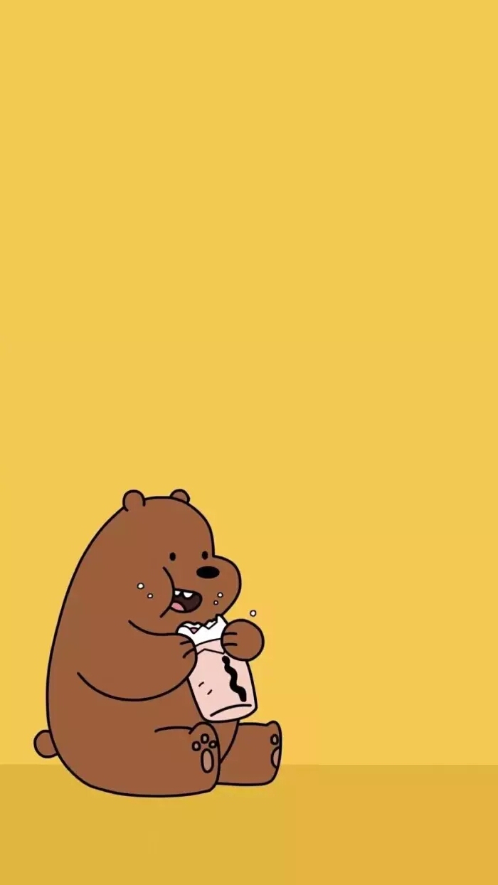 咱们裸熊棕熊动漫壁纸卡通高清