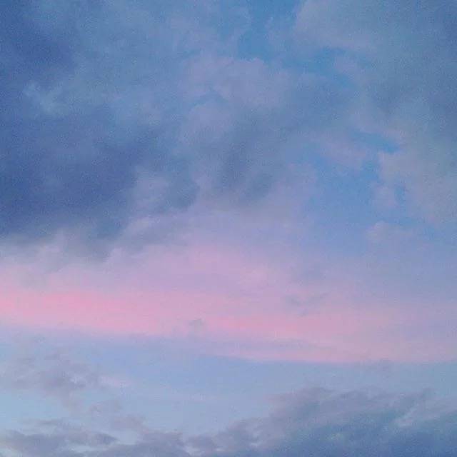 清新#可爱#仙气#意境#粉色#天空#背景久…-堆糖,美好