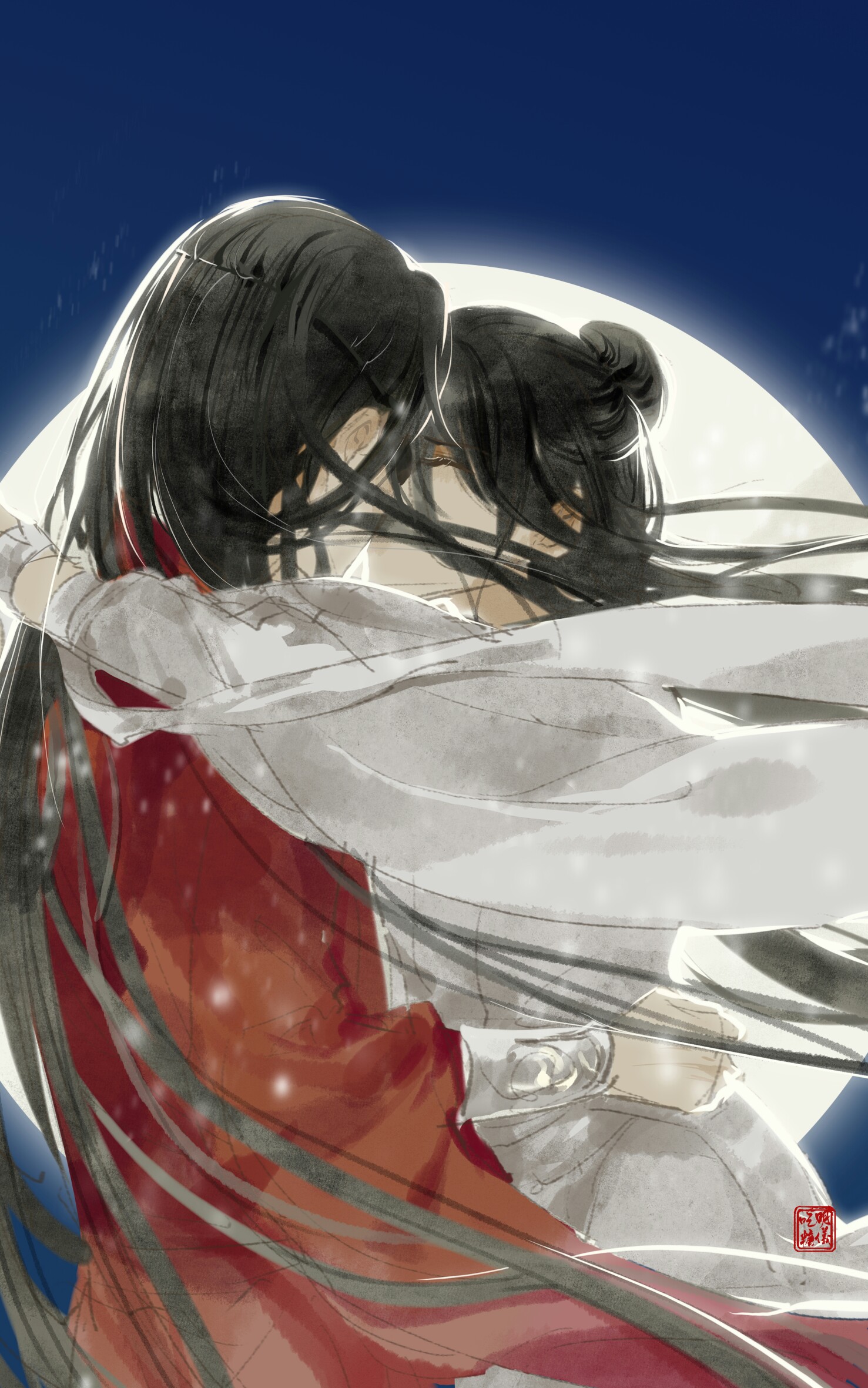 画师@明仪吃糖 天官赐福 花怜