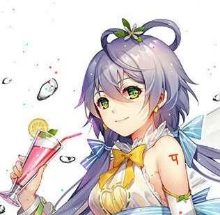 少女头像 洛天依 吃货 萌即是正义 二次元 萝莉 虚拟歌姬
