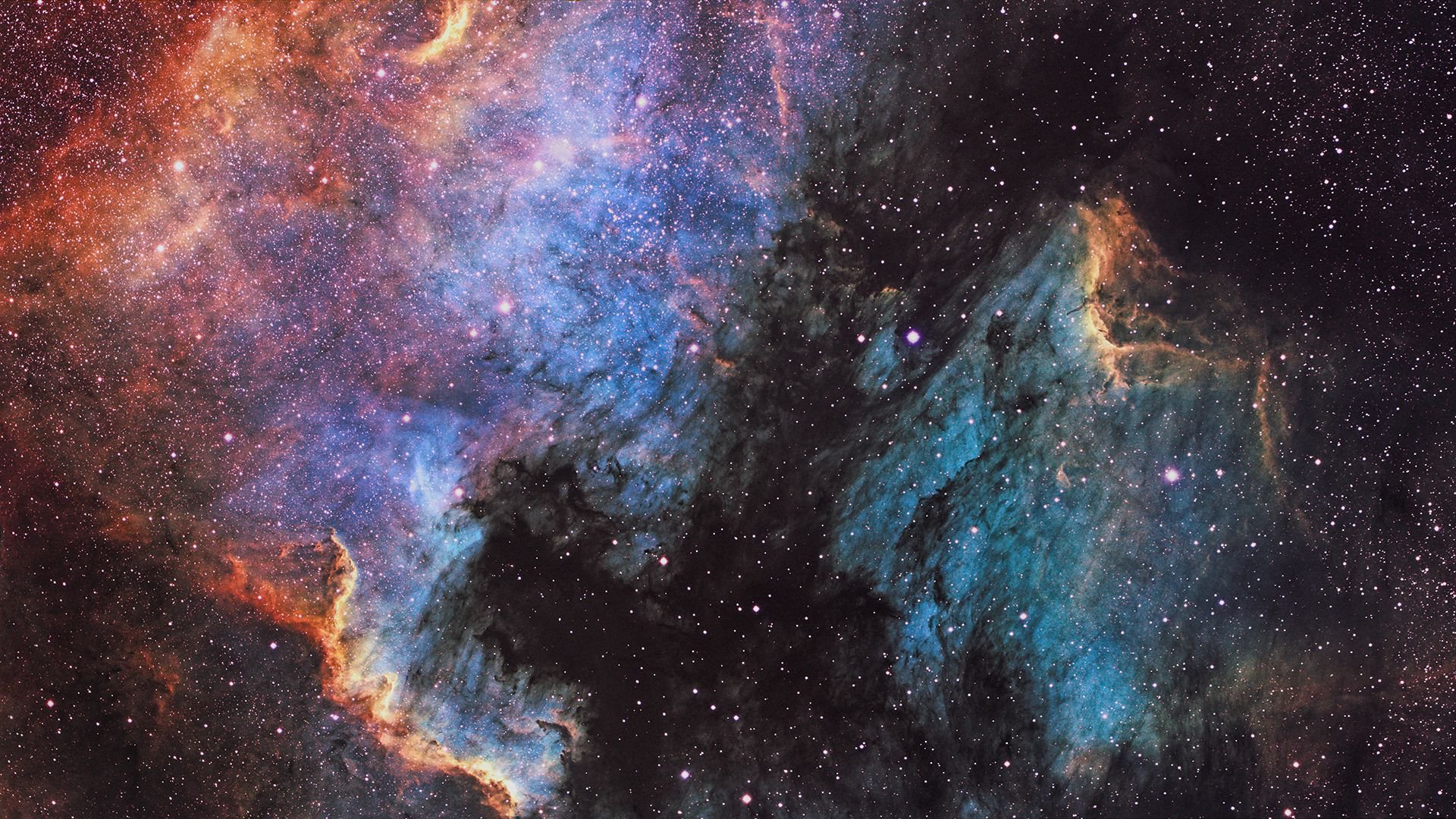 北美洲星云(ngc 7000)位于天鹅座,靠近天…-堆糖,美好