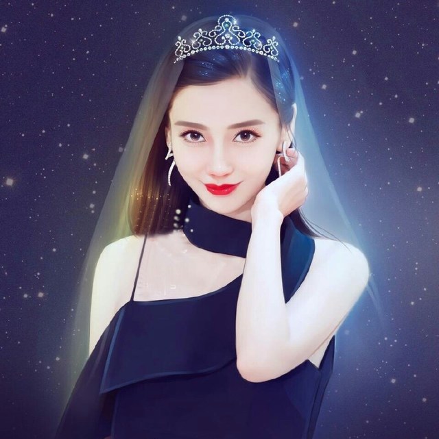 女生头像 杨颖