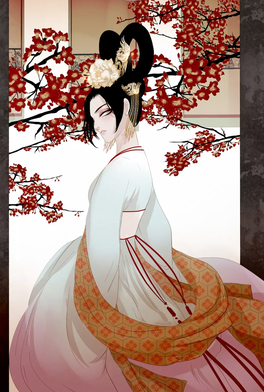 芍药挽歌冰霜花 快看 自截