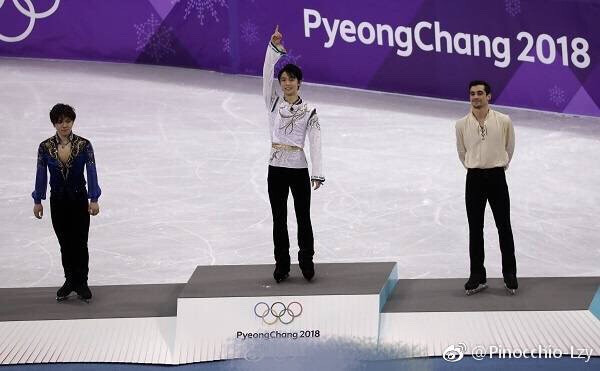 2018平昌冬奥 羽生结弦 王者归来 剑指平昌恭喜柚子卫冕成功