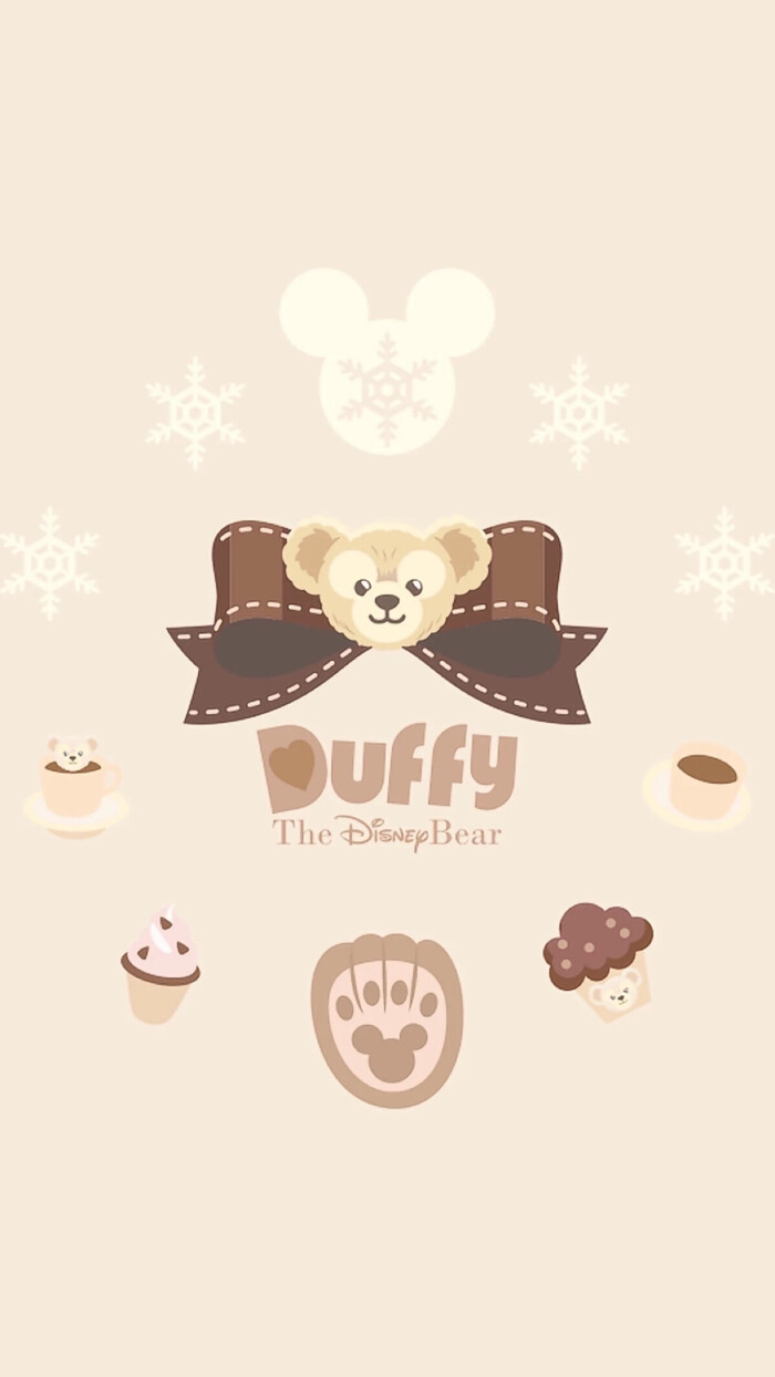 duffy 熊(07-ω-`)巧克力曲奇