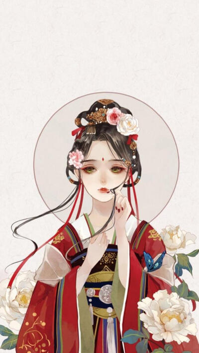古风动漫图片——女生