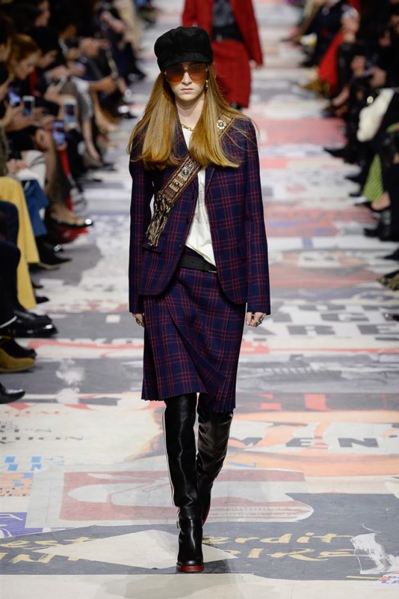 dior2018秋冬,dior2018秋冬秀场 dior2018秋冬高级成衣(图源vogue)