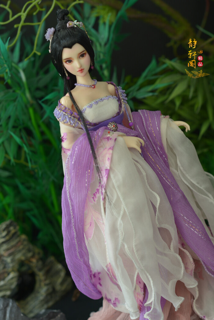 【静轩阁】ob27娃衣 古装娃娃衣服-琉璃轻纱