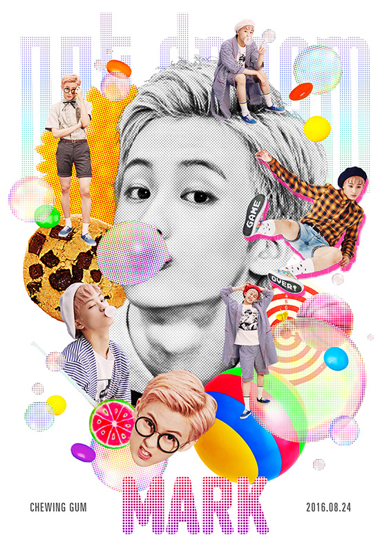 nct dream chewing gum 泡泡糖