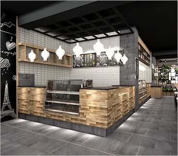 aa国际动漫奶茶店,奶茶店设计,动漫主题奶茶店店面设计展示