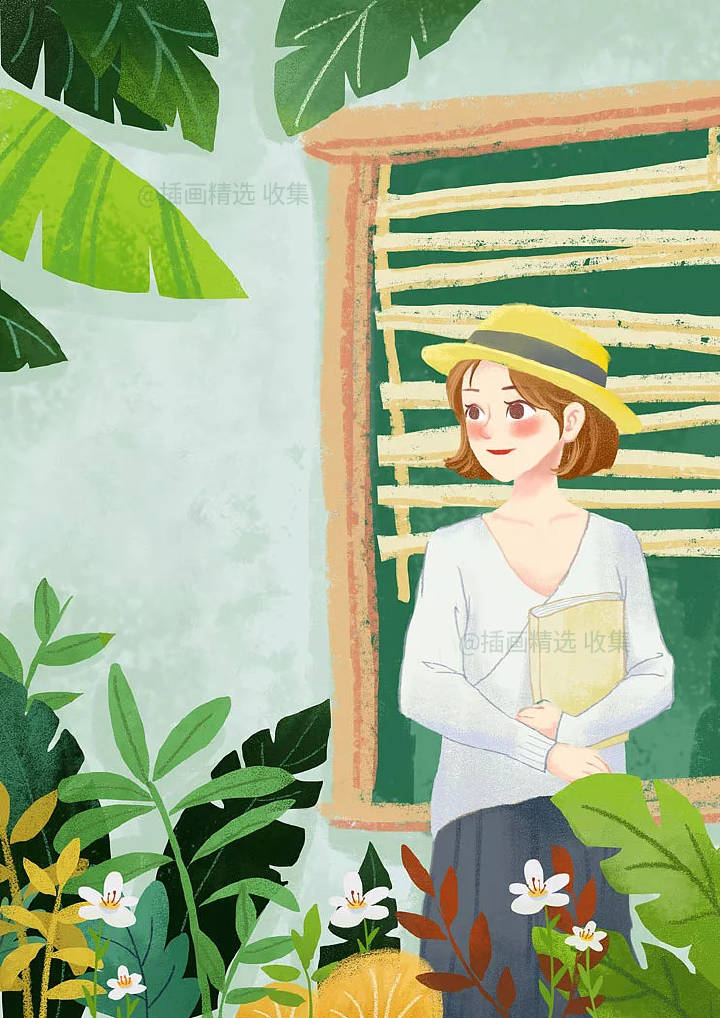 [cp]春天里暖暖的美好.#插画分享# ‖via.@花大茶 [/cp]