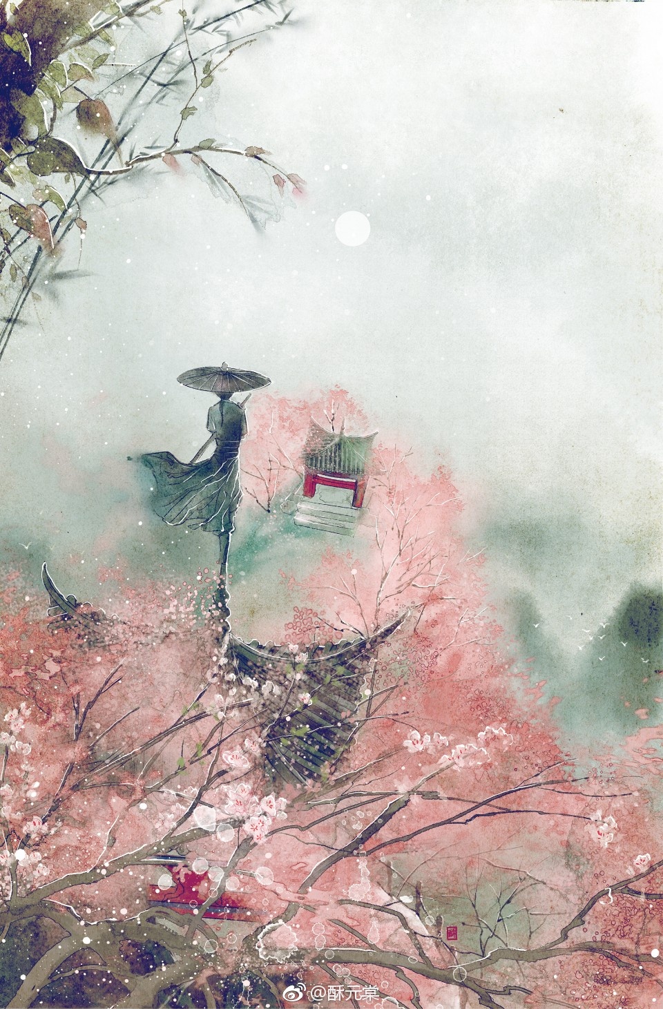 【古风风景人物意境】作者:酥元棠