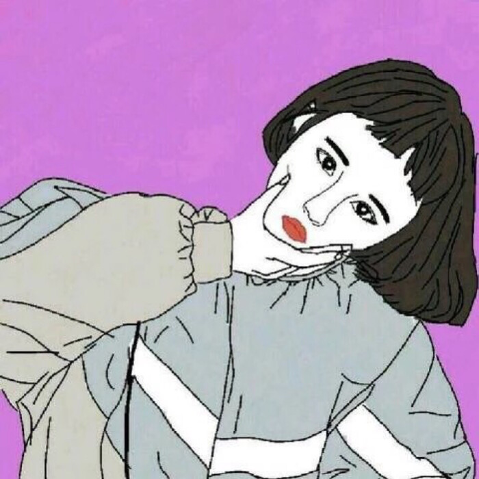 动漫酷毙女生头像