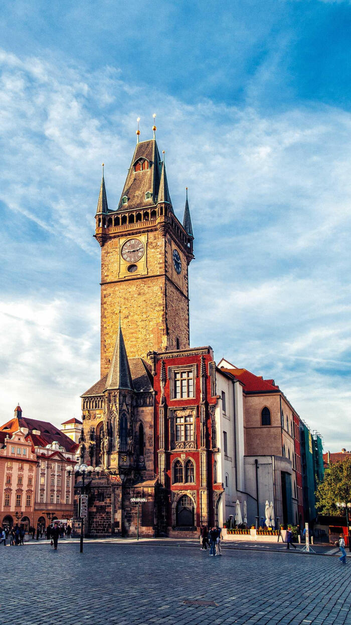 捷克首都的布拉格天文钟