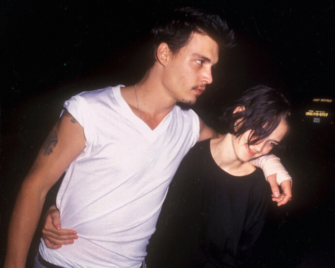 winona ryder & johnny depp