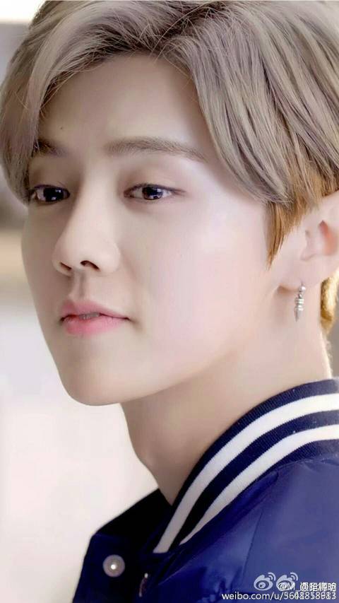 呆萌傻狍子 鹿晗 luhan #壁纸 #头像