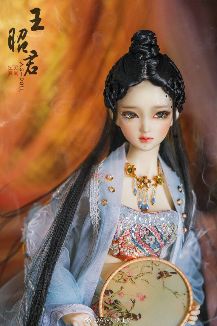 《王昭君》古风美人 sd娃娃 bjd 玩具 人偶 壁纸 萌物