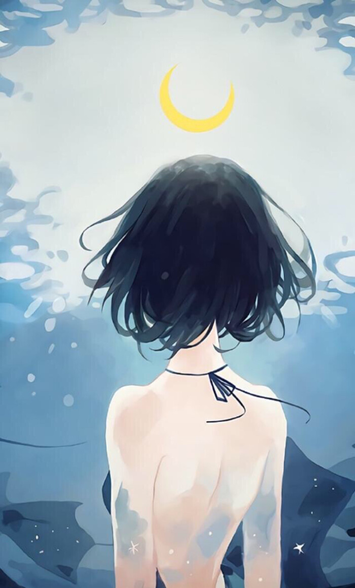 女头.清新.可爱.蓝色.忧伤.