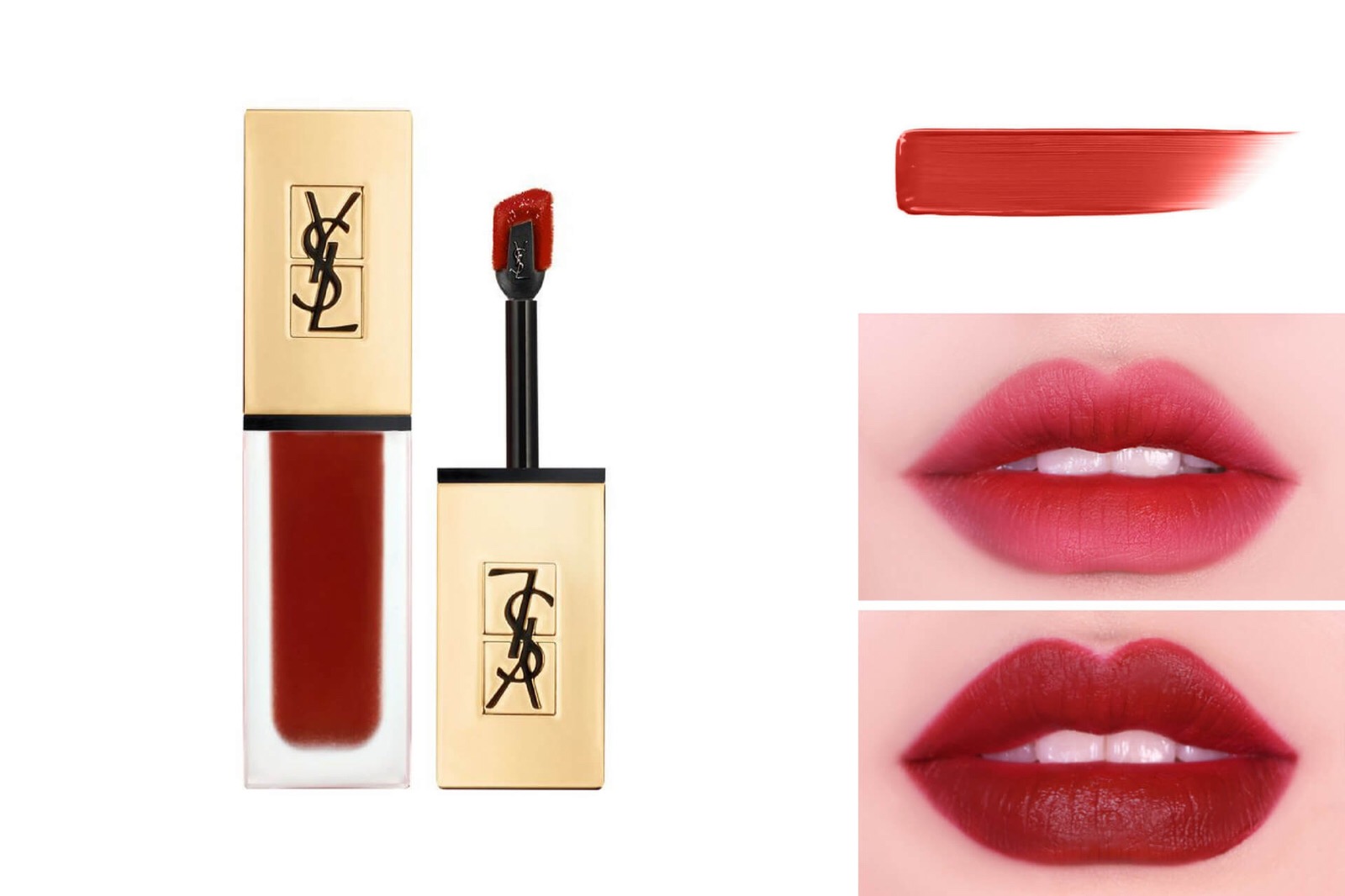 ysl 哑光唇釉#08