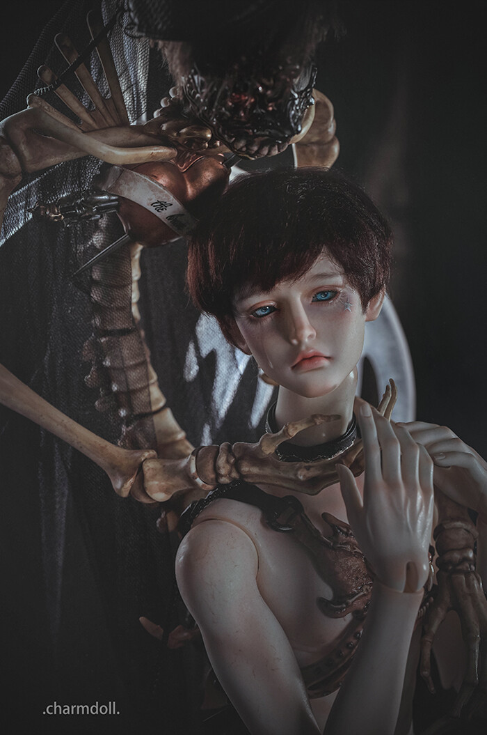 charmdoll cd bjd sd 娃娃 人偶 背后灵jonasson/aaron