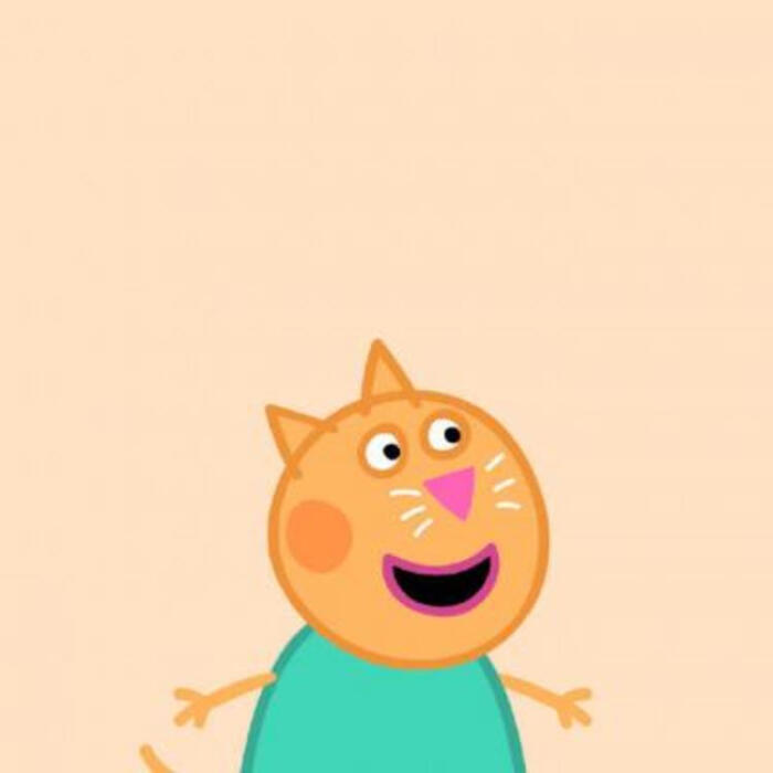 儿童动画片《小猪佩奇》/《粉红猪小妹》系列动物头像小猪佩奇&小羊