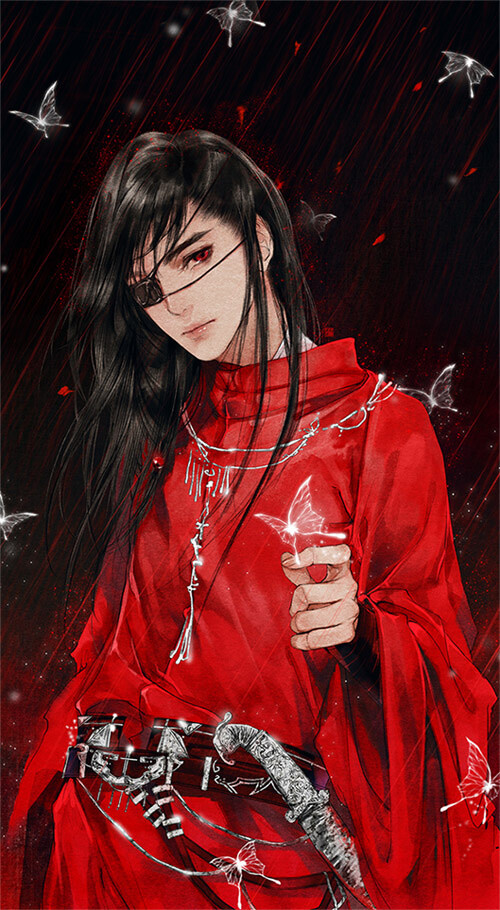 天官赐福# 花城~ 绘师:厌仙