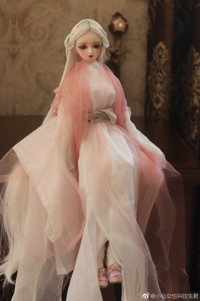 古风美人 sd娃娃 bjd 玩具 人偶 壁纸 萌物