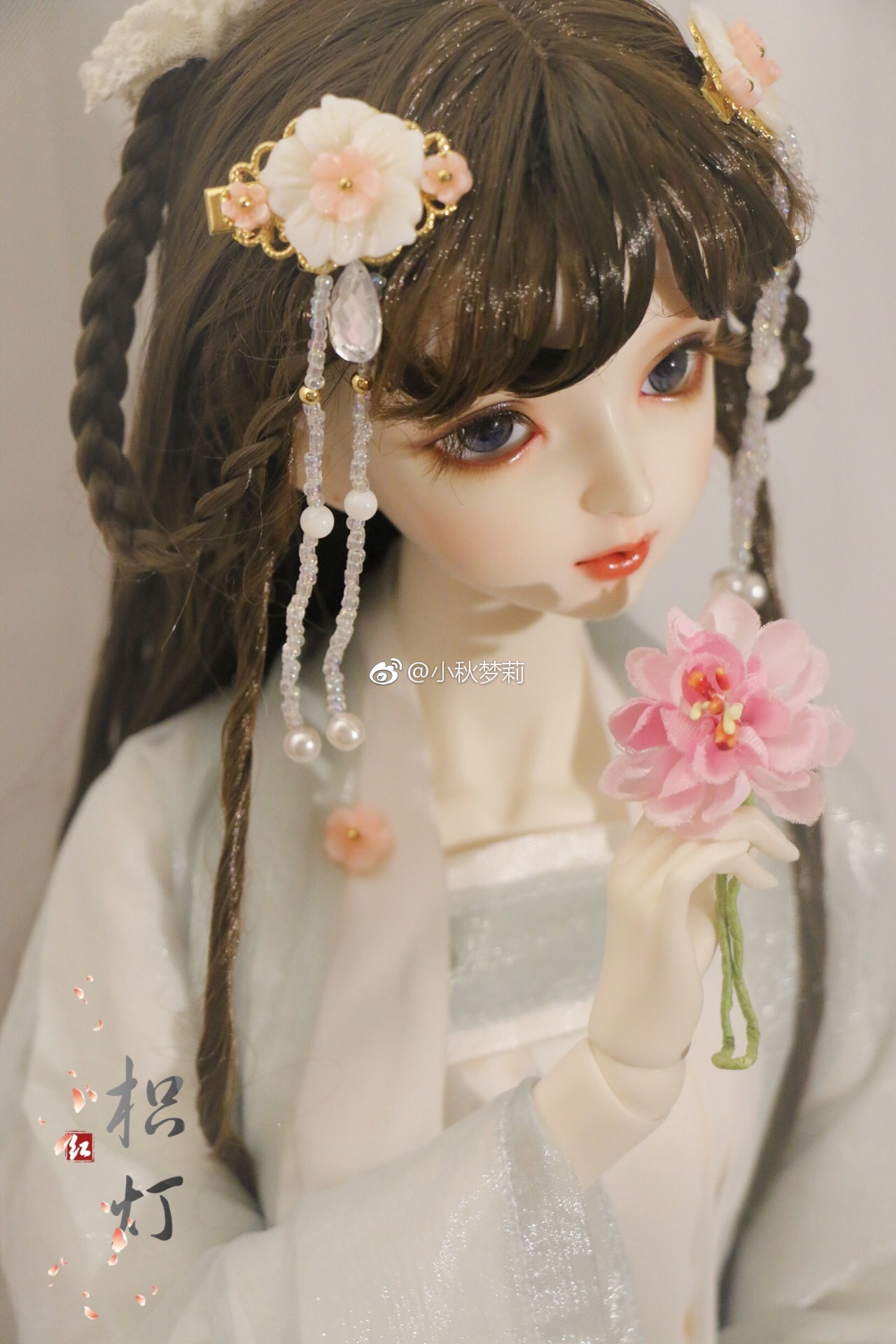 古风美人 sd娃娃 bjd 玩具 人偶 壁纸 萌物