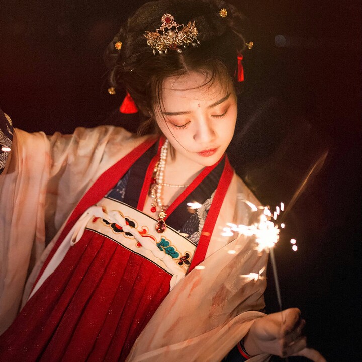 古风真人 壁纸 女生头像 女头 小清新 虐心 唯美 高清 意境 古风 古风