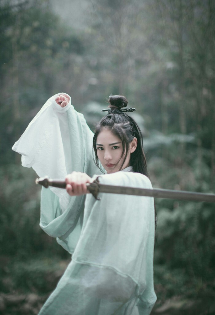 汉服人像动作分解