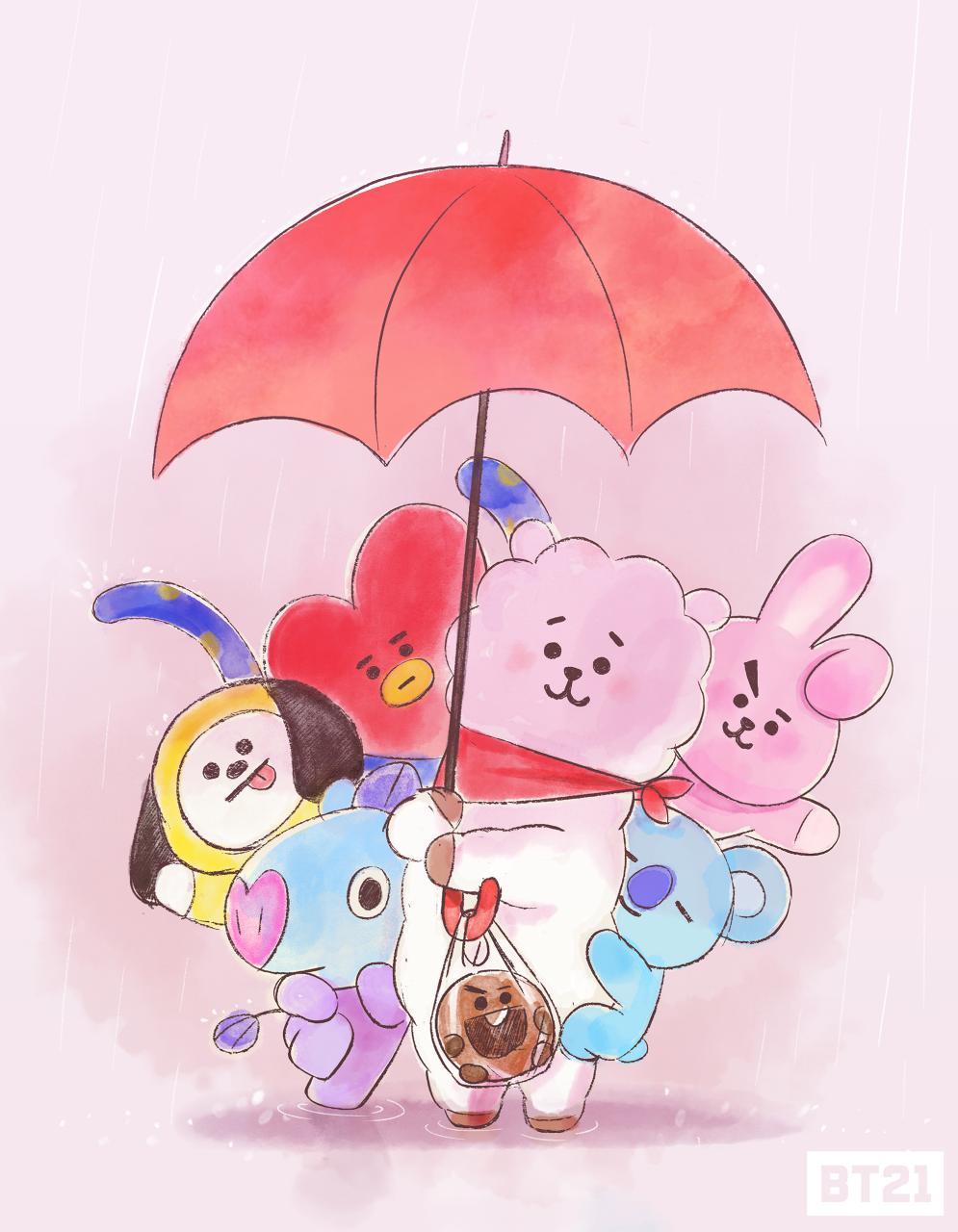 line friends bt21