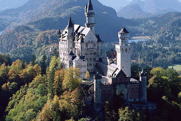 德国黑天鹅城堡 实在太美!