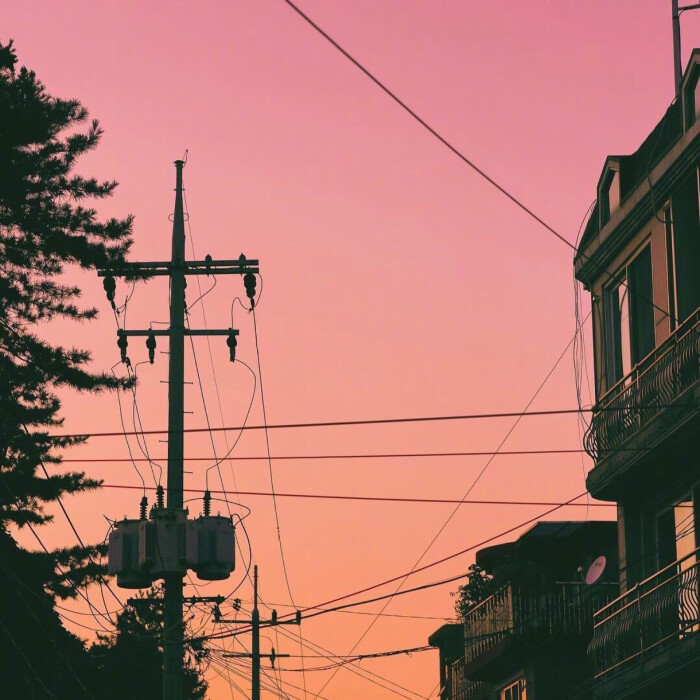 美图壁纸朋友圈 橙色夕阳系