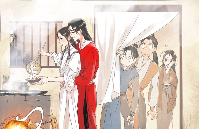 天官赐福# #花怜# 无水印 壁纸-堆糖,美好生活研究所