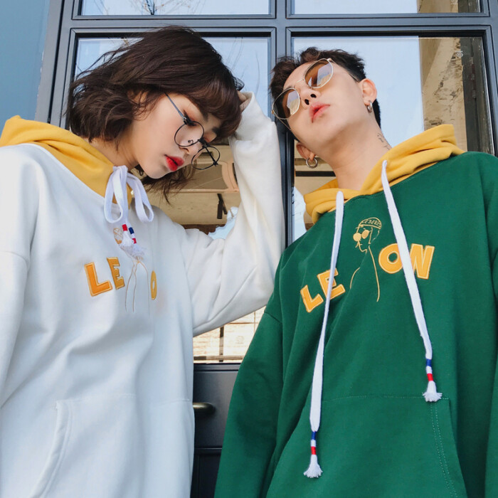 情侣装春装2018韩版学生宽松bf风上衣外套百