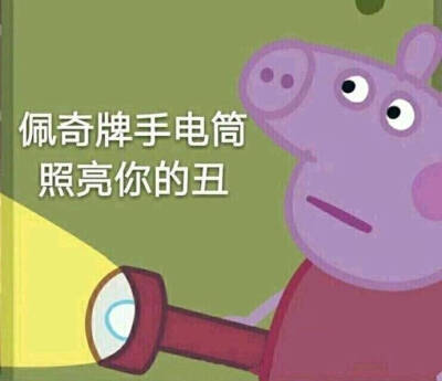 小猪佩奇表情包~小猪佩奇纹上身,掌声送给社会人