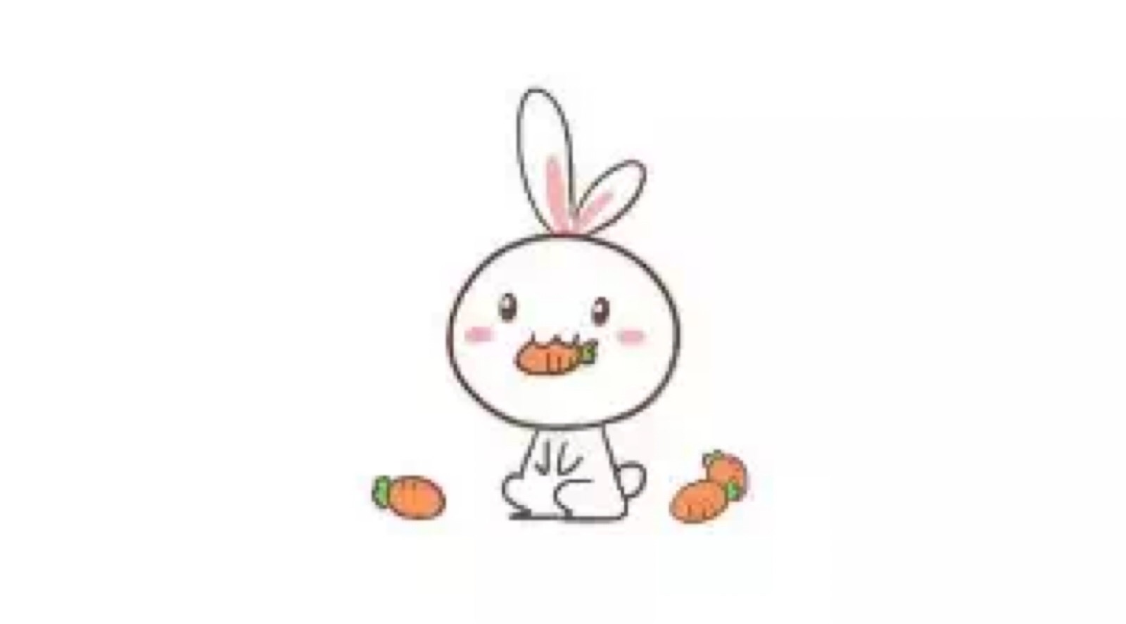 简笔画 卡通小动物
