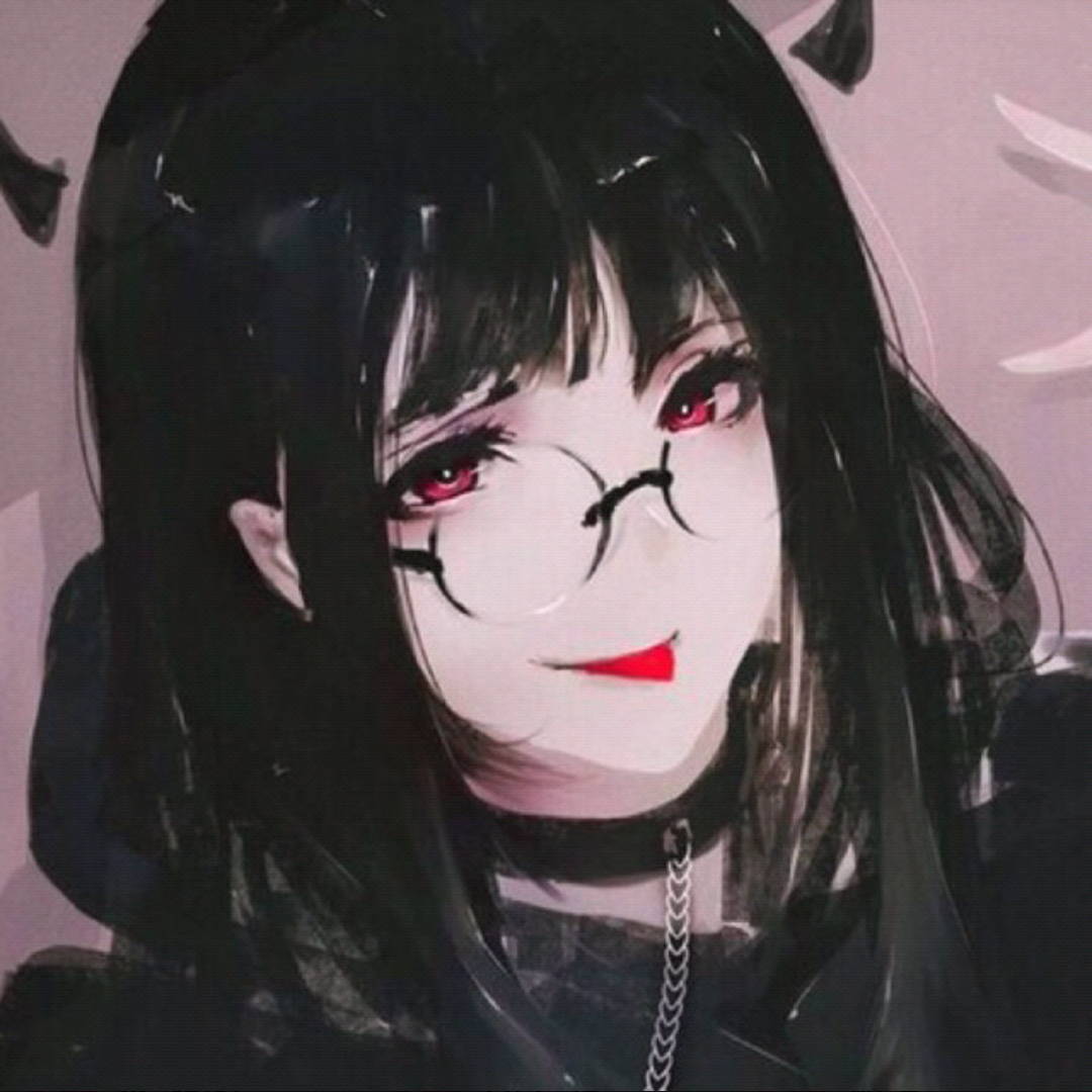 二次元动漫女头 黑暗