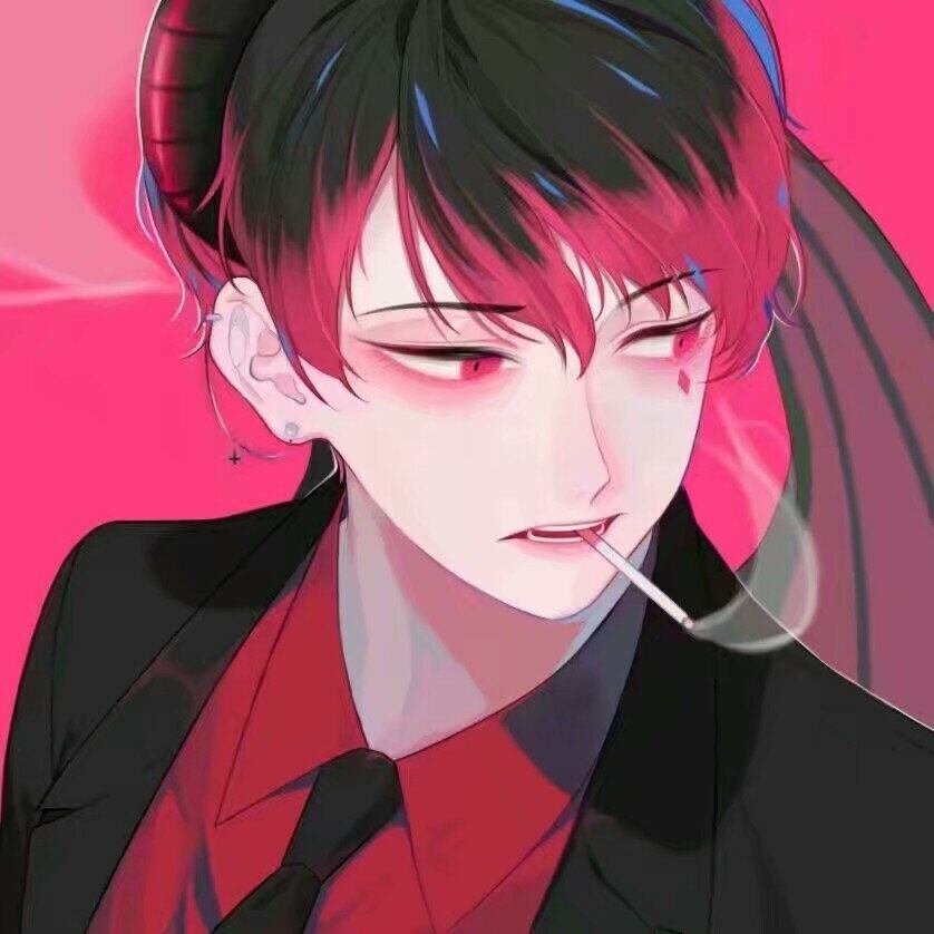 帅气邪魅动漫男头