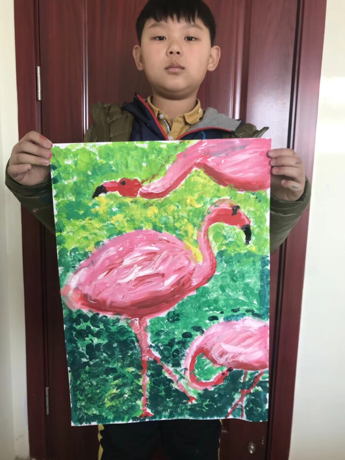 水粉画 